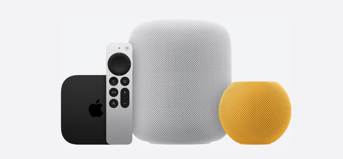 Apple TV ve Home Pod